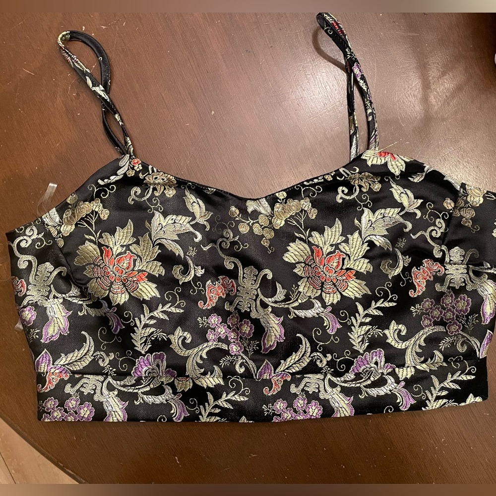 Beautiful satin camisole top by Polly & Esther